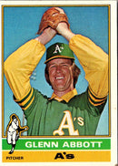 1976 Topps Glenn Abbott