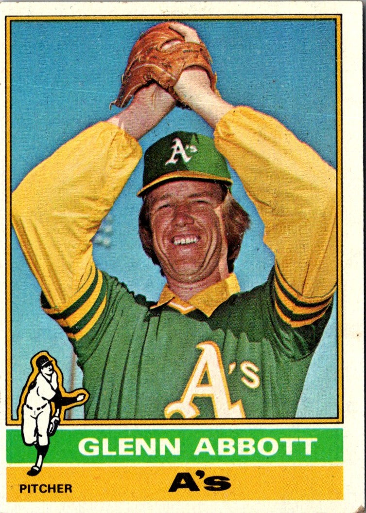 1976 Topps Glenn Abbott