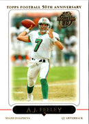 2005 Topps A.J. Feeley
