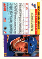 1991 Score Rod Brind'Amour #85