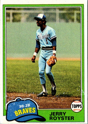 1981 Topps Jerry Royster #268