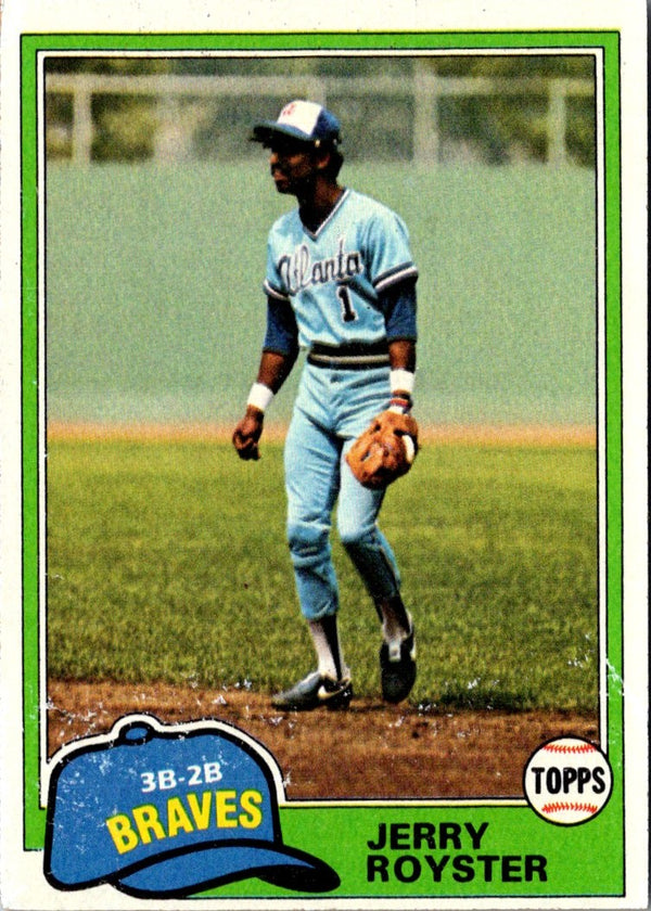 1981 Topps Jerry Royster #268