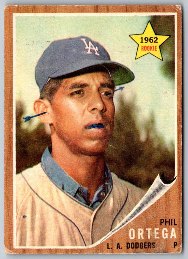 1962 Topps Phil Ortega #69 Rookie