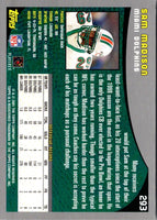 2001 Topps Sam Madison #293