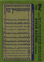 1982 Topps Steve Renko #702