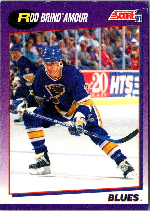 1991 Score Rod Brind'Amour #85