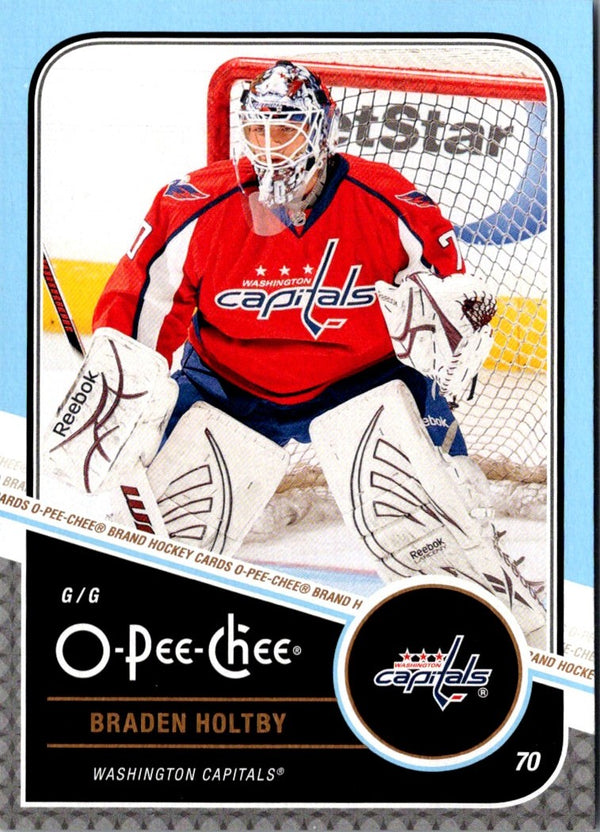 2011 O-Pee-Chee Braden Holtby #161