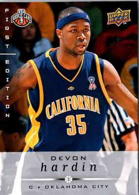 2008 Upper Deck DeVon Hardin #257 Rookie