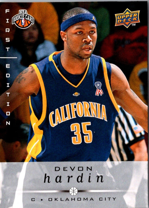 2008 Upper Deck DeVon Hardin #257 Rookie