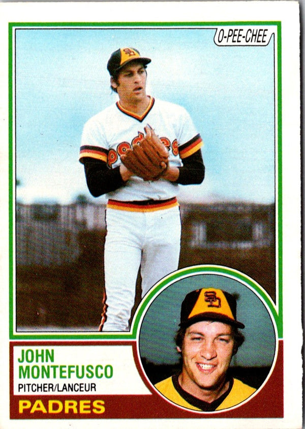 1983 O-Pee-Chee John Montefusco #223