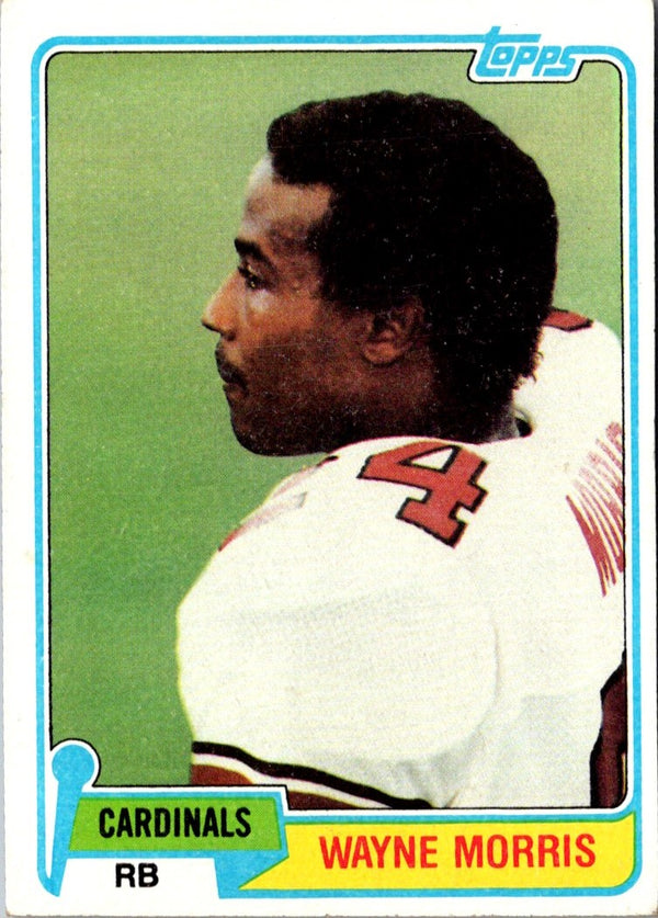 1981 Topps Wayne Morris #122