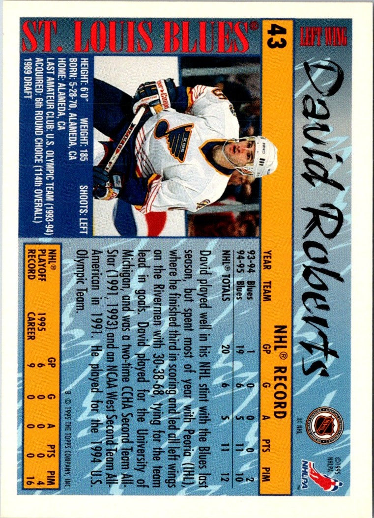 1995 Topps David Roberts