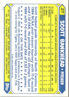 1987 Topps Traded Scott Bankhead #2T