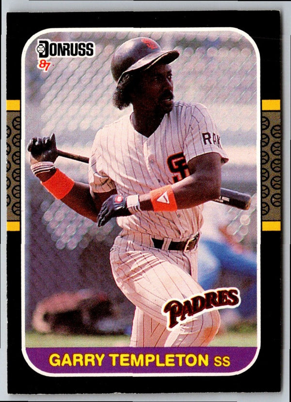 1987 Donruss Garry Templeton #63