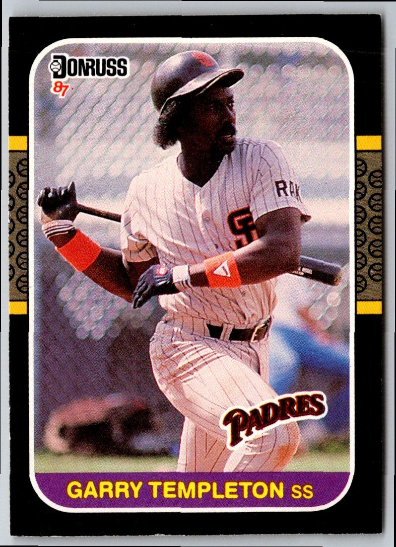 1987 Donruss Garry Templeton