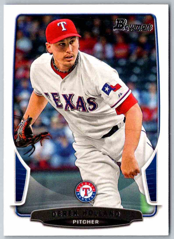 2013 Bowman Derek Holland #74