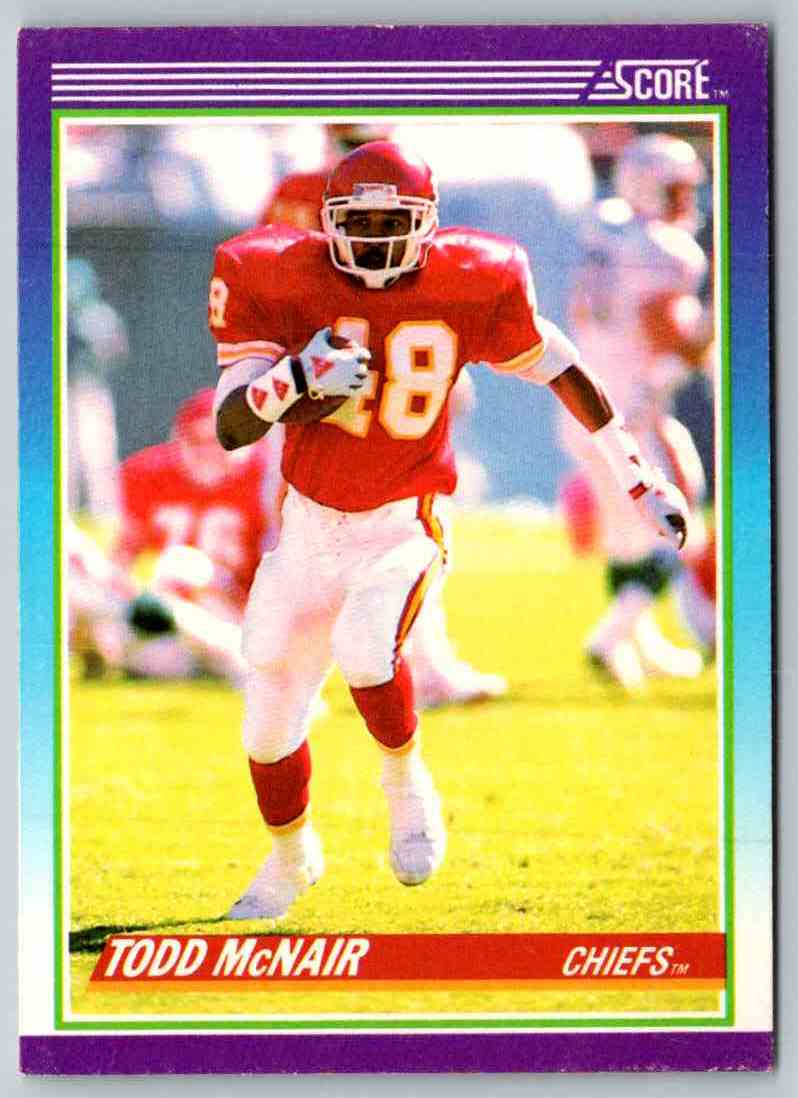 1990 Score Todd McNair