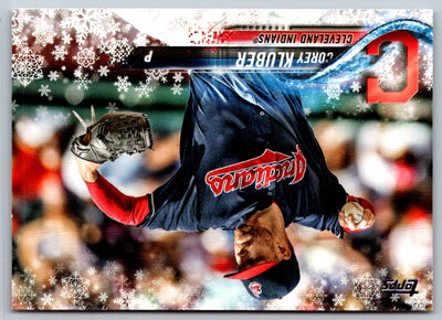 2018 Topps Holiday Corey Kluber #HMW136