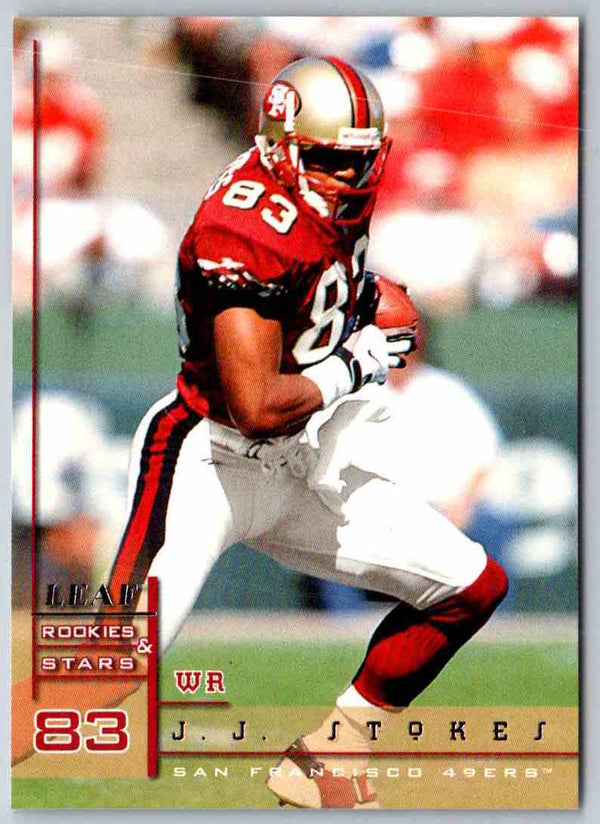 1998 Leaf Rookies And Stars J.J. Stokes #18