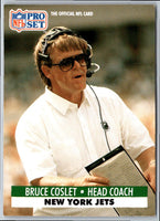 1991 Pro Set Bruce Coslet #252