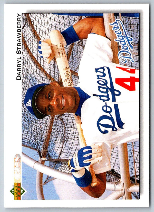 1992 Upper Deck Darryl Strawberry #174