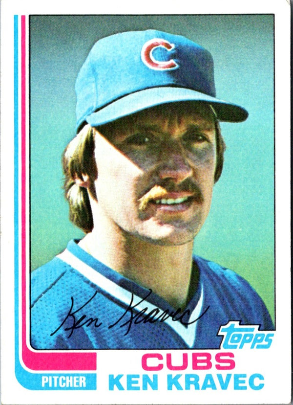 1982 Topps Ken Kravec #639