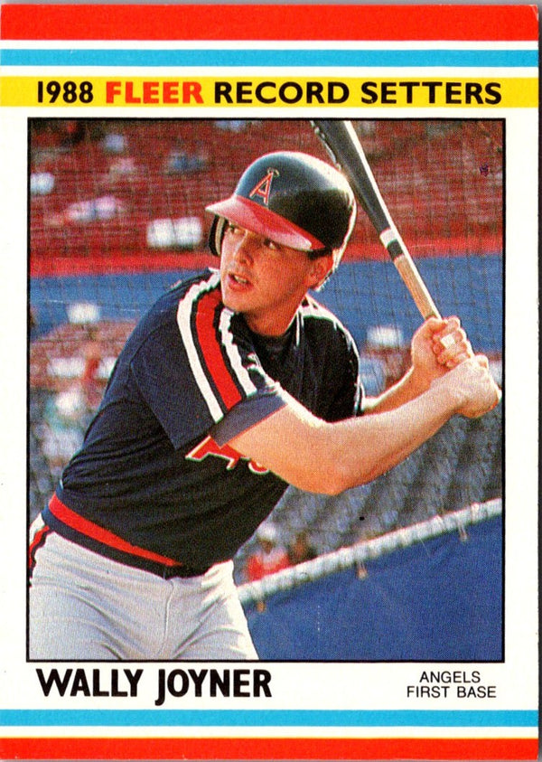 1988 Fleer Award Winners Wally Joyner #21