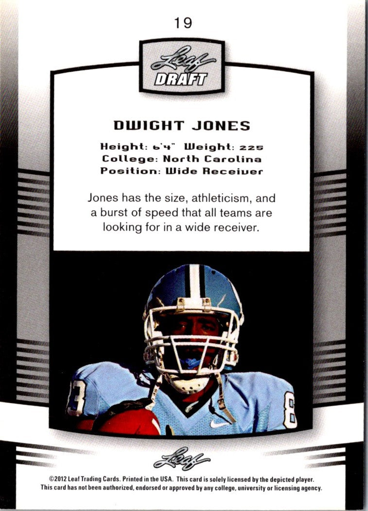 2012 Leaf Draft Dwight Jones