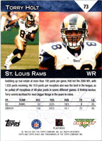 2001 Topps Debut Torry Holt #73
