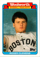 1988 Topps Woolworth Baseball Highlights Roger Clemens #11
