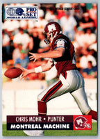 1991 Proset World League Chris Mohr #90