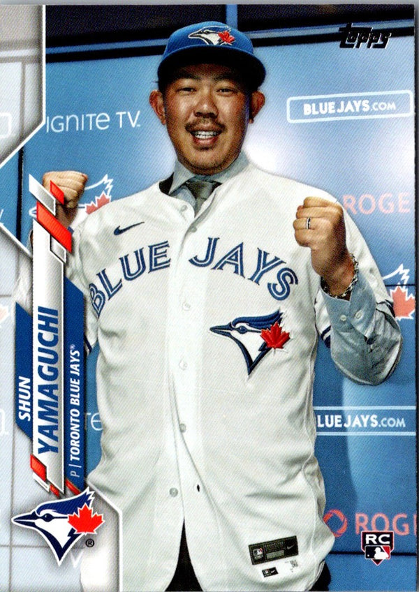 2020 Topps Shun Yamaguchi #449 Rookie