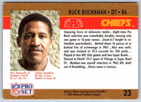 1990 Proset Buck Buchanan #23