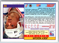 1991 Score Canadian English Joey Kocur #92