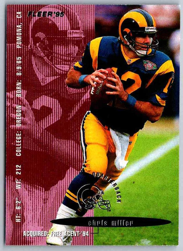 1995 Fleer Chris Miller #209