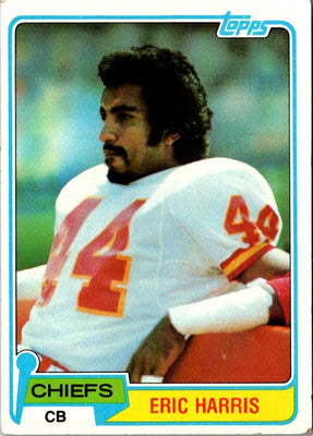 1981 Topps Eric Harris #354 Rookie