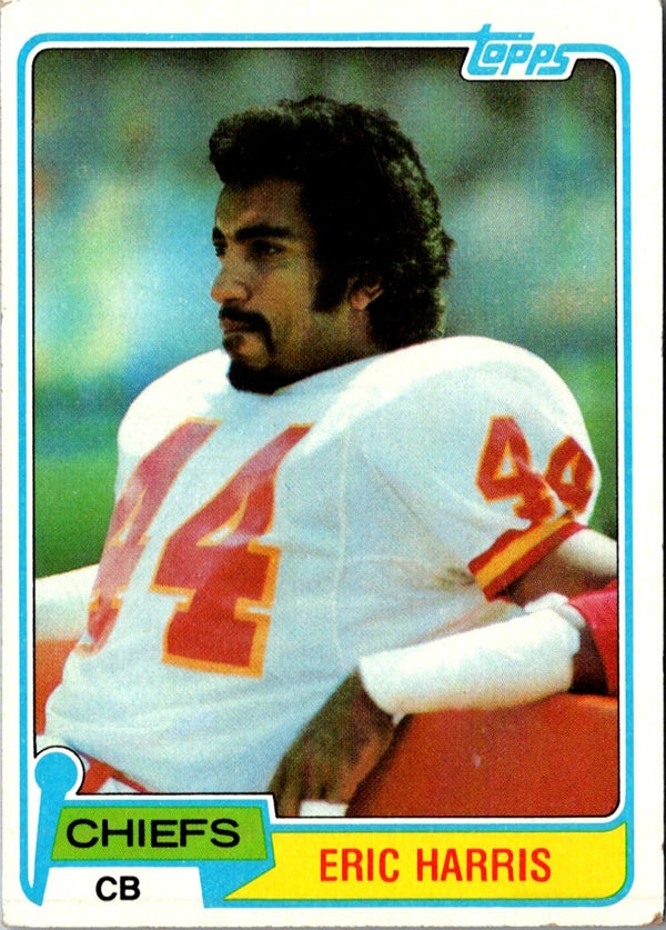 1981 Topps Eric Harris #354 Rookie