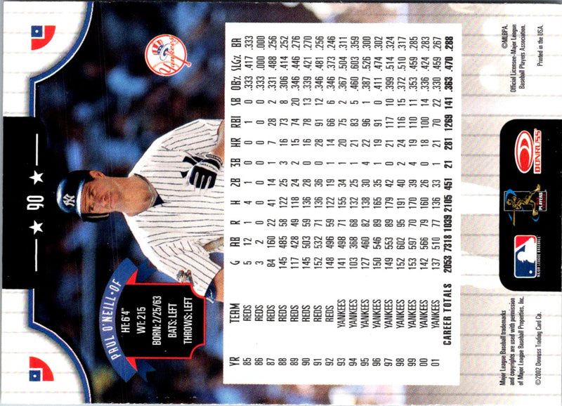 2002 Donruss Paul O'Neill