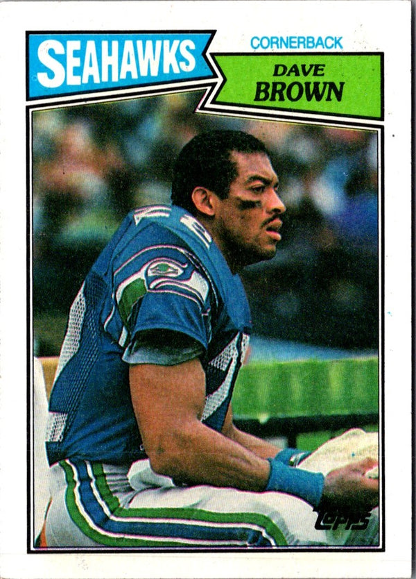 1987 Topps Stickers Hoby Brenner/Dave Brown #119 / 269