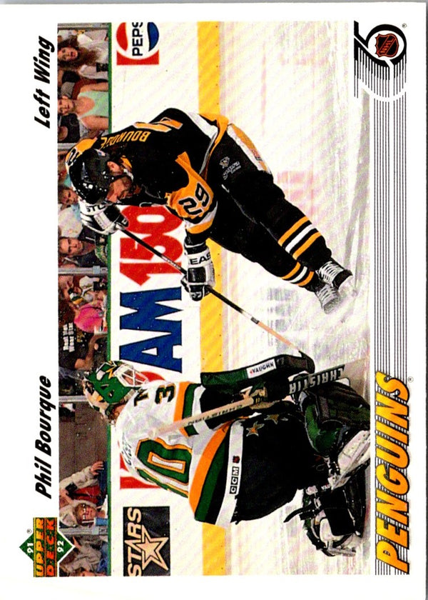 1991 Upper Deck Phil Bourque #398