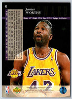 1995 Upper Deck James Worthy #42