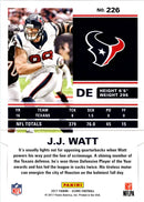 2017 Score J.J. Watt