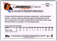 2021 Topps Ryan Mountcastle #143