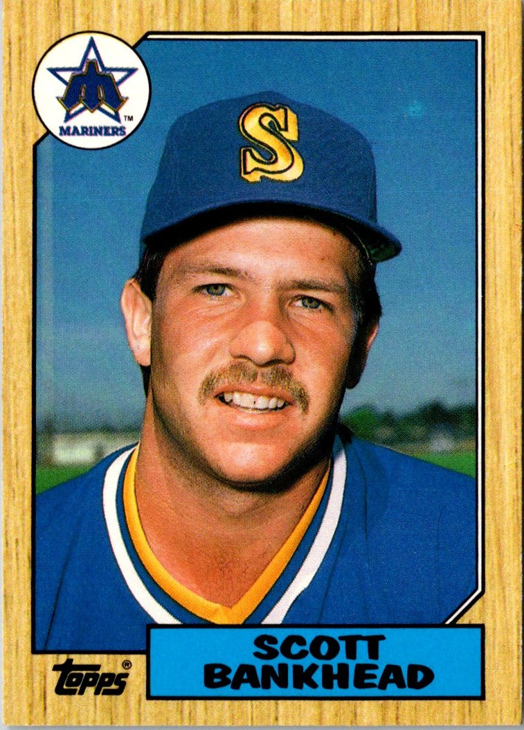 1987 Topps Traded Scott Bankhead