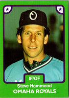 1984 TCMA Omaha Royals Steve Hammond #10