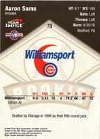 1999 Team Best Aaron Sams #78
