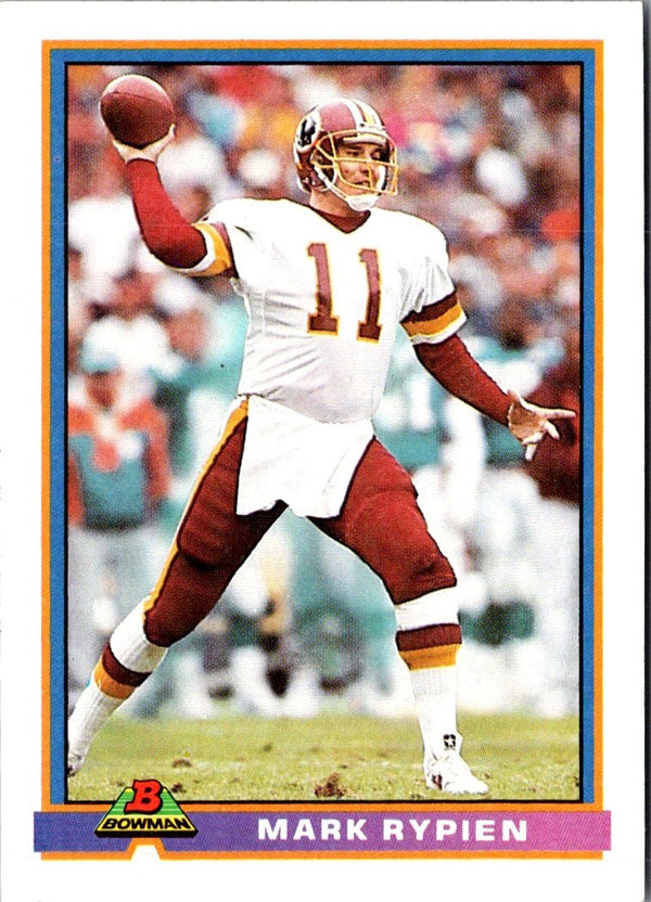 1991 Bowman Mark Rypien #531