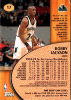 1999 Stadium Club Chrome Bobby Jackson #17