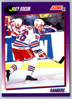 1991 Score Canadian English Joey Kocur #92