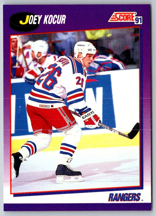 1991 Score Canadian English Joey Kocur #92